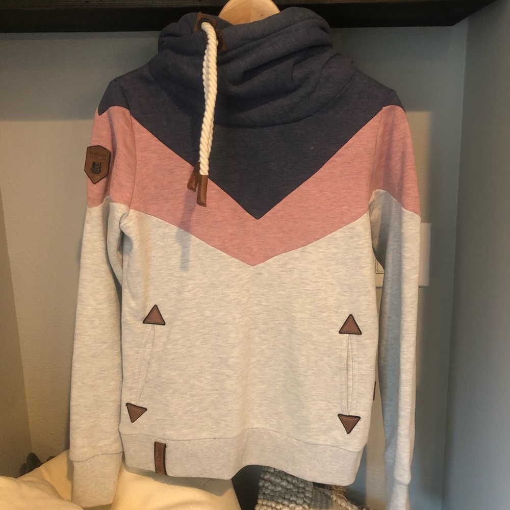 Naketano Hooded Chevron Sweatshirt